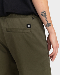 8 Howland Travel - Pantaloni Cargo da Uomo Green C1PTB8ELP2 Element