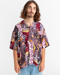 1 Resort - Camicia a maniche corte da Uomo  C1SHC1ELP2 Element