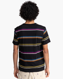 7 Willow Stripe - T-shirt met korte mouw voor Heren Black C1SSJ1ELP2 Element