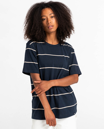 4 Olney Stripe 2022 - T-Shirt für Männer Grau C1SSJ3ELP2 Element