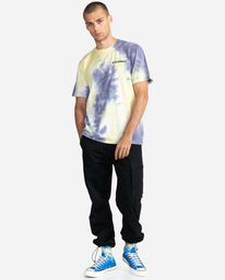 3 Blazin' Chest Tie Dye - T-shirt manches courtes pour Homme Noir C1SSJ6ELP2 Element