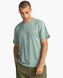 2 Delmar - Short Sleeve T-Shirt for Men Green C1SSJ9ELP2 Element