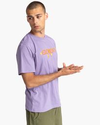 2 Pusher - Short Sleeve T-Shirt for Men Purple C1SSK7ELP2 Element