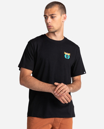 2 Bazan - Camiseta de manga corta para Hombre  C1SSM2ELP2 Element