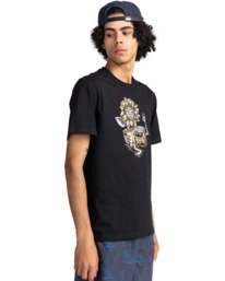 1 Hail - T-shirt manches courtes pour Homme Noir C1SSM6ELP2 Element