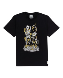 0 The Dance - Camiseta de manga corta para Hombre Negro C1SSM8ELP2 Element