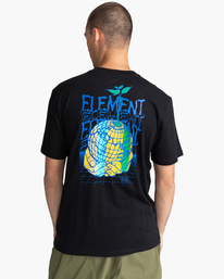 5 Groman - T-Shirt für Männer Schwarz C1SSO1ELP2 Element