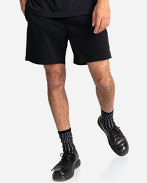 1 Valley Twill - Short pour Homme Noir C1WKC1ELP2 Element