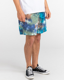 2 Wander Tie Dye 18" - Short Outdoor para Hombre  C1WKC8ELP2 Element