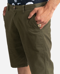 3 Howland Classic - Chino Shorts for Men Green C1WKD1ELP2 Element