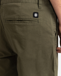 4 Howland Classic - Chino Shorts for Men Green C1WKD1ELP2 Element