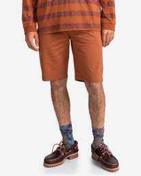 1 Howland Classic - Chino Short voor Heren Brown C1WKD1ELP2 Element