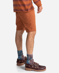 2 Howland Classic - Chino Short voor Heren Brown C1WKD1ELP2 Element