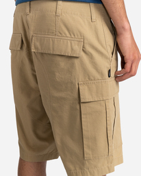 4 Legion - Cargo Shorts for Men Beige C1WKD4ELP2 Element