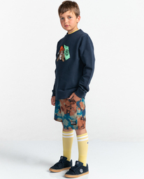 3 Sup - Sweatshirt for Boys 8-16 Grey C2CRB2ELP2 Element