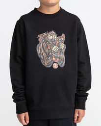 1 Bite - Sweatshirt for Boys 8-16 Black C2CRB4ELP2 Element