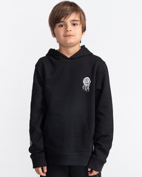 2 Bloom - Sweat à capuche pour Garçon 8-16 ans Noir C2HOB5ELP2 Element