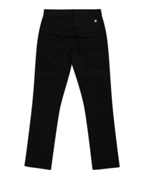 1 Howland Classic - Chinos para Chicos 8-16 Negro C2PTA3ELP2 Element