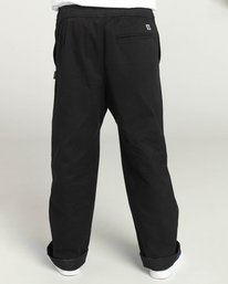 8 Chillin' Twill - Trousers for Boys Black C2PTA4ELP2 Element