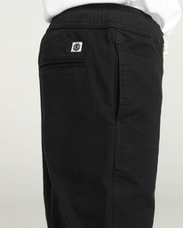 5 Chillin' Twill - Trousers for Boys Black C2PTA4ELP2 Element