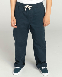 2 Chillin' Twill - Trousers for Boys Gray C2PTA4ELP2 Element