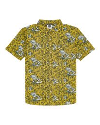 0 Garden - Short Sleeve Shirt for Boys 8-16 Yellow C2SHA1ELP2 Element