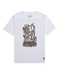 0 The Dance - Short Sleeve T-Shirt for Boys 8-16 White C2SSD9ELP2 Element