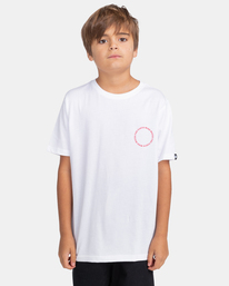 2 Delmar - Camiseta de manga corta para Chicos 8-16 Blanco C2SSE5ELP2 Element