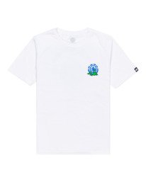 0 Renard - Short Sleeve T-Shirt for Boys 8-16 White C2SSF9ELP2 Element