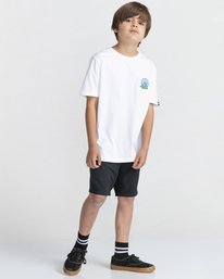 3 Renard - Short Sleeve T-Shirt for Boys 8-16 White C2SSF9ELP2 Element