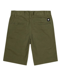 1 Howland Classic - Short chino pour Garçon 8-16 ans Vert C2WKB1ELP2 Element