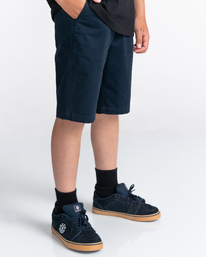 2 Howland Classic - Short chino pour Garçon 8-16 ans Gris C2WKB1ELP2 Element