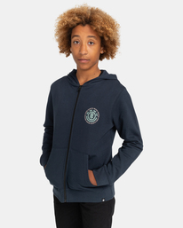 2 Seal - Sweat à capuche zippé pour Garçon 8-16 ans  C2ZHB2ELP2 Element