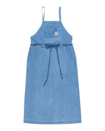 0 Denim - Vestido de Longitud Media con Tirantes para Mujer  C3DRB1ELP2 Element