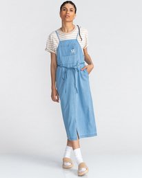 4 Denim - Schürzen-Midikleid für Frauen  C3DRB1ELP2 Element