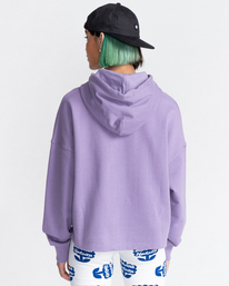 6 Ferring Po - Sweat à capuche pour Femme Violet C3HOB1ELP2 Element