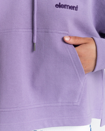 3 Ferring Po - Sudadera con capucha para Mujer Violeta C3HOB1ELP2 Element