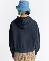 5 Logo 2022 - Sweat à capuche pour Femme Noir C3HOB2ELP2 Element