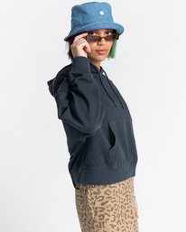 2 Logo 2022 - Sweat à capuche pour Femme Noir C3HOB2ELP2 Element