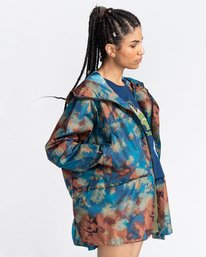 2 Pilgrim Nano - Giacca poncho da Donna Blue C3JKB1ELP2 Element