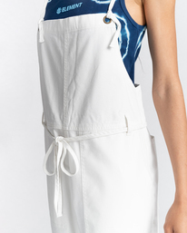 3 Zendaya - Utility Jumpsuit for Women White C3PTB5ELP2 Element