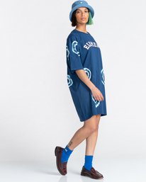 3 Szigeti Circles - Kurzärmliges T-Shirt-Kleid für Frauen  C3SSB4ELP2 Element