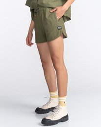 2 Lodge - Short pour Femme Vert C3WKC1ELP2 Element