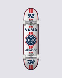 0 Nyjah Racing Complete Skateboard  COPR4NHR Element