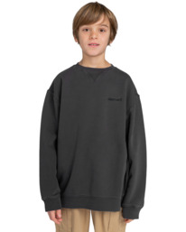 3 Cornell 3.0 - Sweat pour Garçon 8-16 ans Noir ELBFT00116 Element