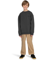 6 Cornell 3.0 - Sweat pour Garçon 8-16 ans Noir ELBFT00116 Element