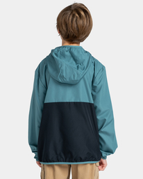 6 Alder Nano - Windbreaker Jacket for Boys 8-16 Blue ELBJK00105 Element