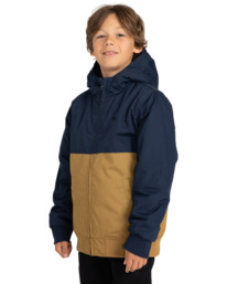 3 Dulcey 2Tones - Veste déperlante pour Garçon 8-16 ans Marron ELBJK00110 Element