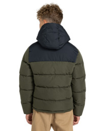 7 Puffa Classic - Puffer Jacket for Boys 8-16 Brown ELBJK00112 Element