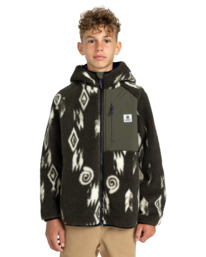 2 Wolfe - Sherpa-Jacke für Jungen 8-16  ELBJK00116 Element